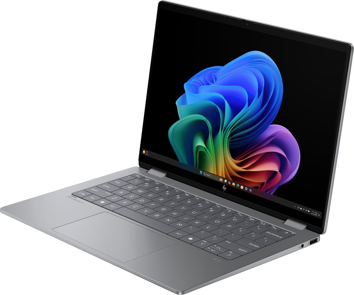 HP OmniBook X Flip NGAI 14-fk0772nd - 2-in-1 Copilot+ Laptop - 14 inch - OLED - 1.39 KG - Ryzen AI 7 - 32 GB RAM - 1000 GB - Windows 11 Home — afbeelding 7