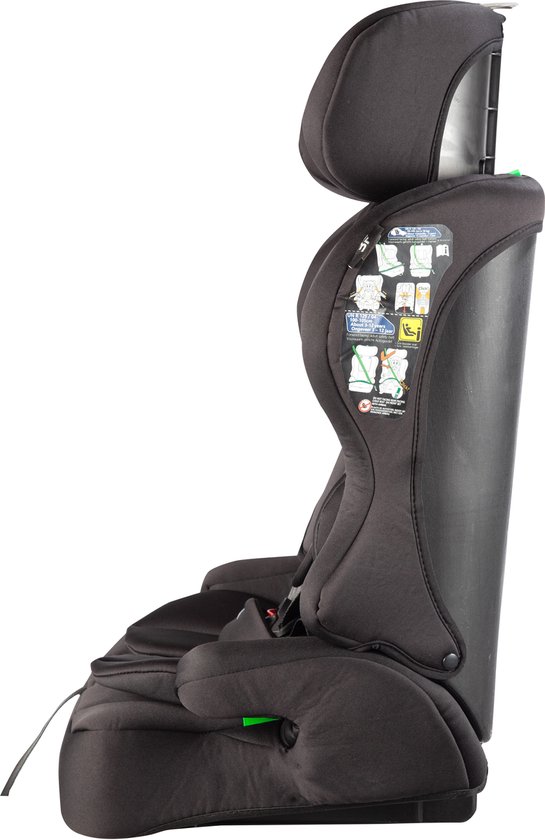 Bebies First Autostoel Grandtour V2 i-Size - Groep 1/2/3 (76 - 150 cm) - Gordel - Zwart van Bebies First — afbeelding 5
