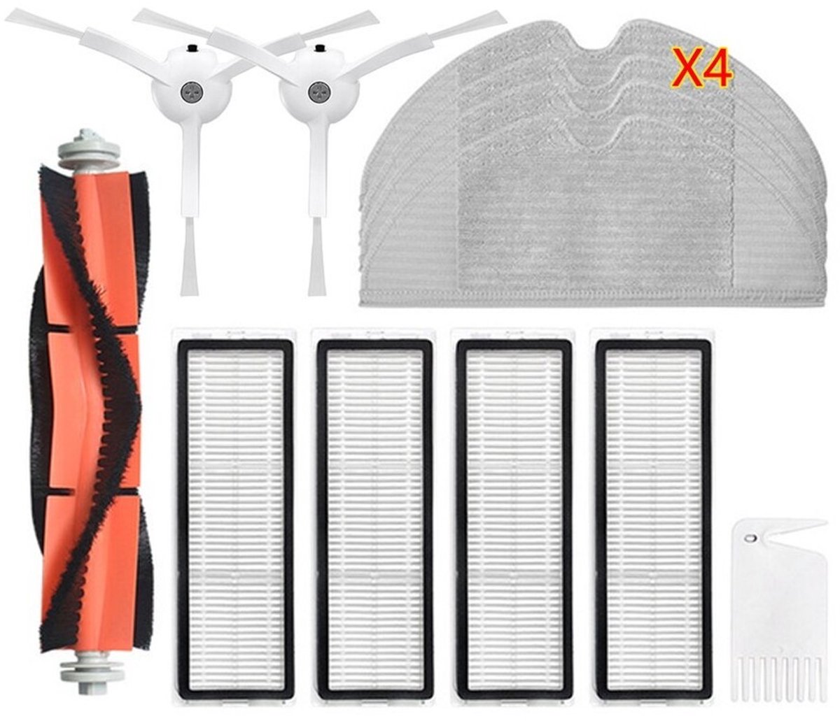 Geschikt voor HEPA-filter Geschikt voor Xiaomi Mijia 1 1s Roborock S5 S50 Max robotstofzuigeronderdelen