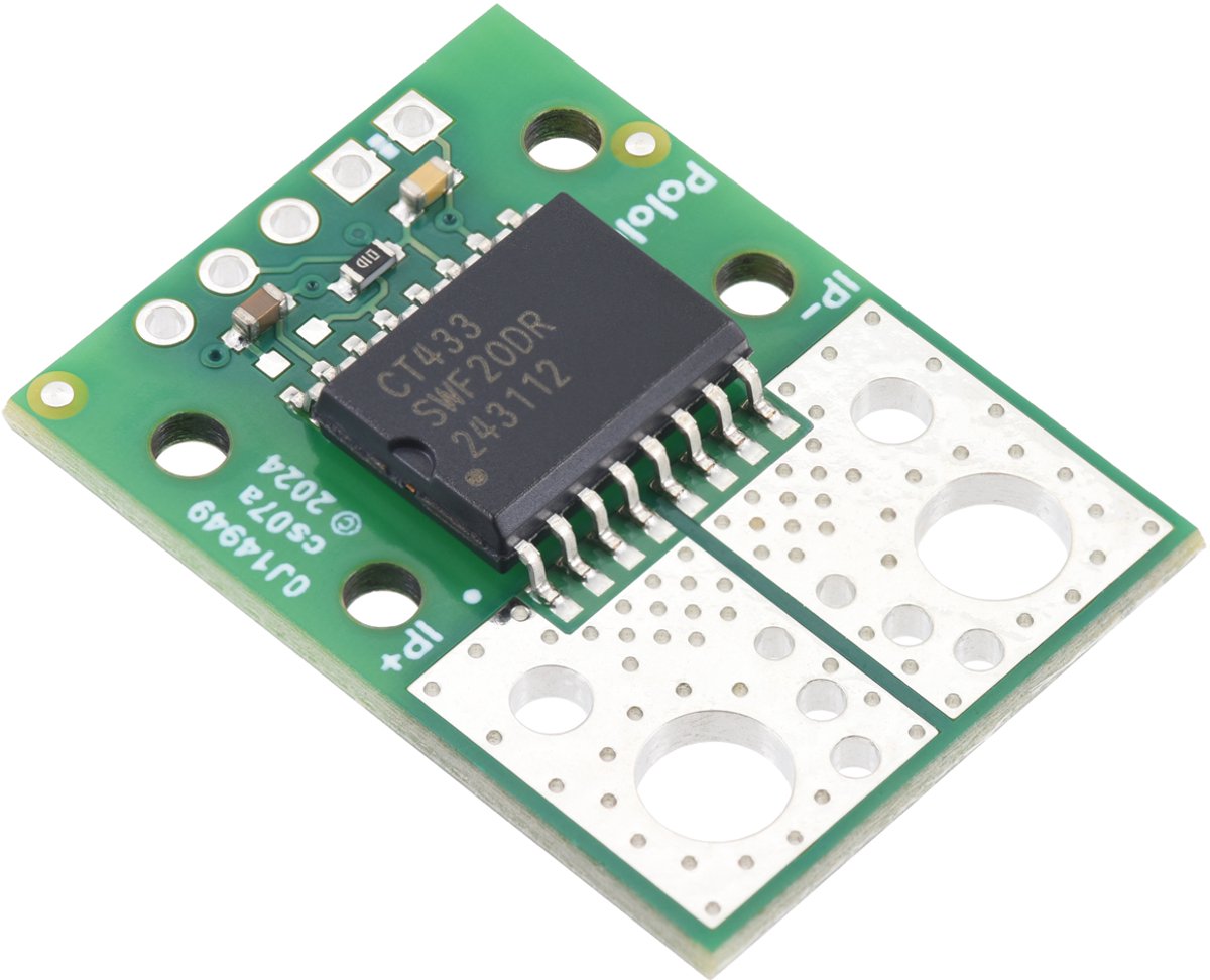 CT433‑HSWF20DR TMR Current Sensor Compact Carrier 0‑20 A / 3,3 V - Pololu 5316
