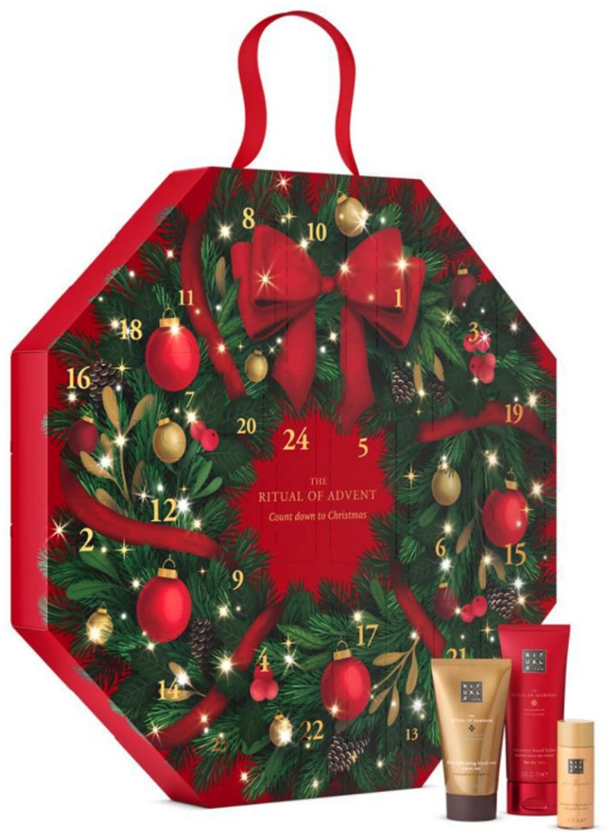 Rituals - Adventskalender 2025 - 24 Verrassingen - Huidverzorging - Huis Parfum - Adventkalender Dames - Adventskalenders Vrouw - Adventkalenders Volwassenen - Aftelkalender - Geschenkset Vrouwen - Geschenkdoos - Giftset