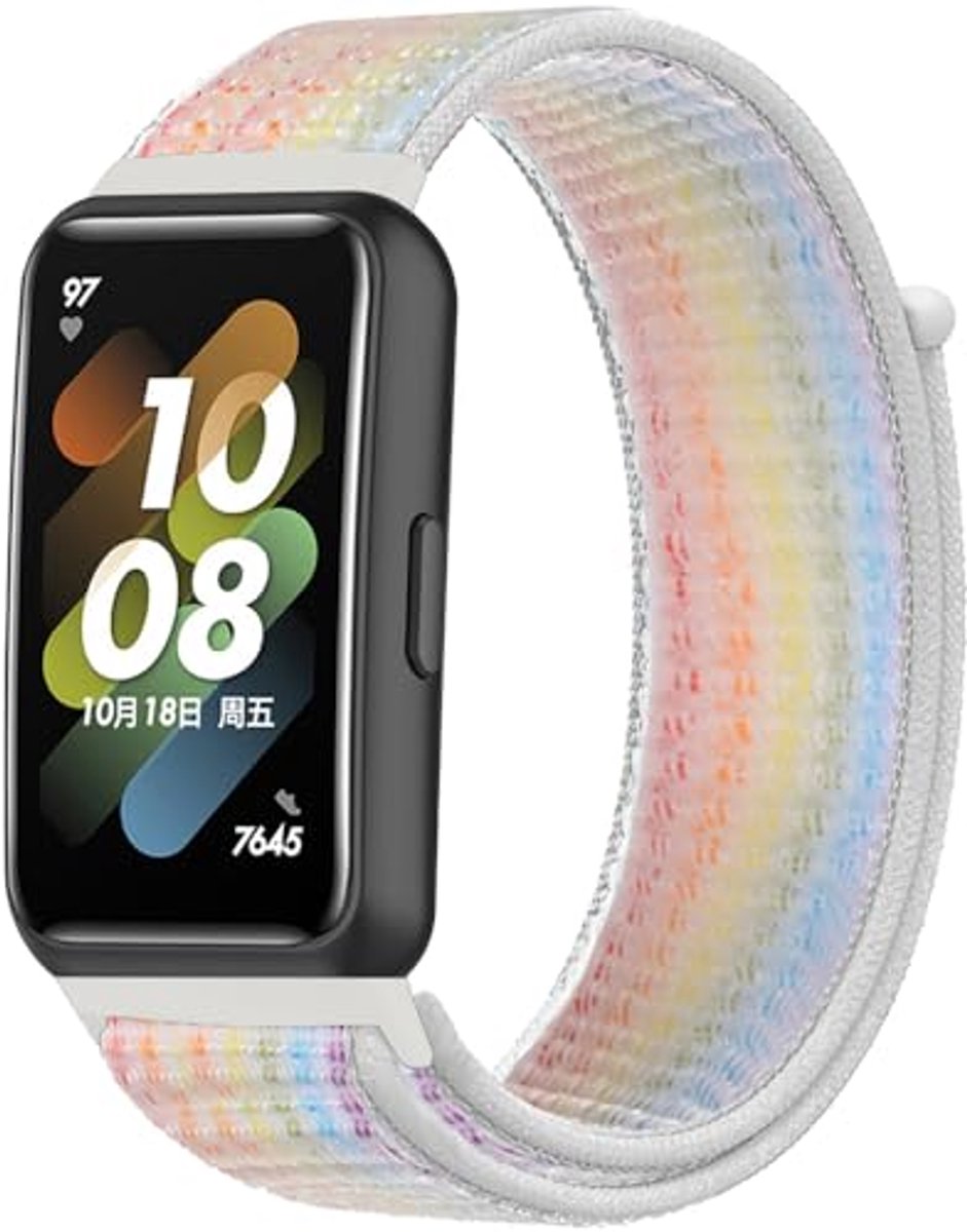 Ademend Sport Armband voor Band 7 - Nylon Vervangbandje