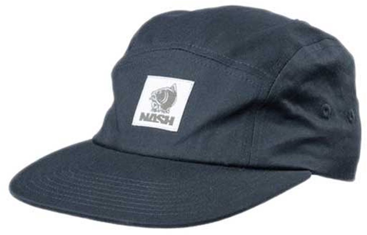 Nash Make It Happen Badge 5 Panel Pet Zwart Man,Vrouw