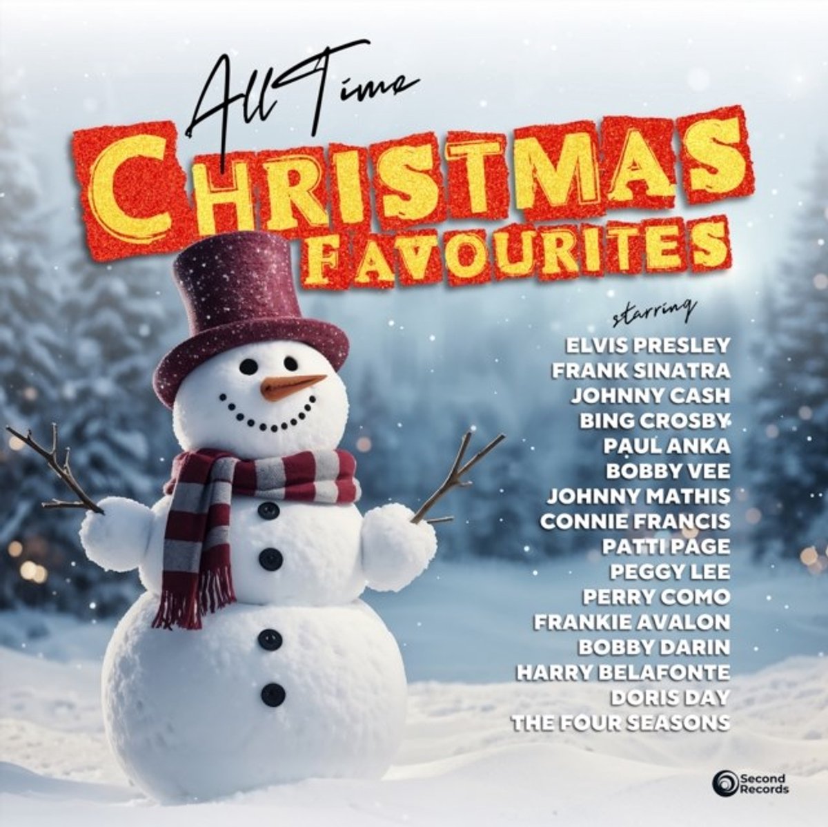 Various Artists - All Time Christmas Favourites (LP) (Coloured Vinyl)