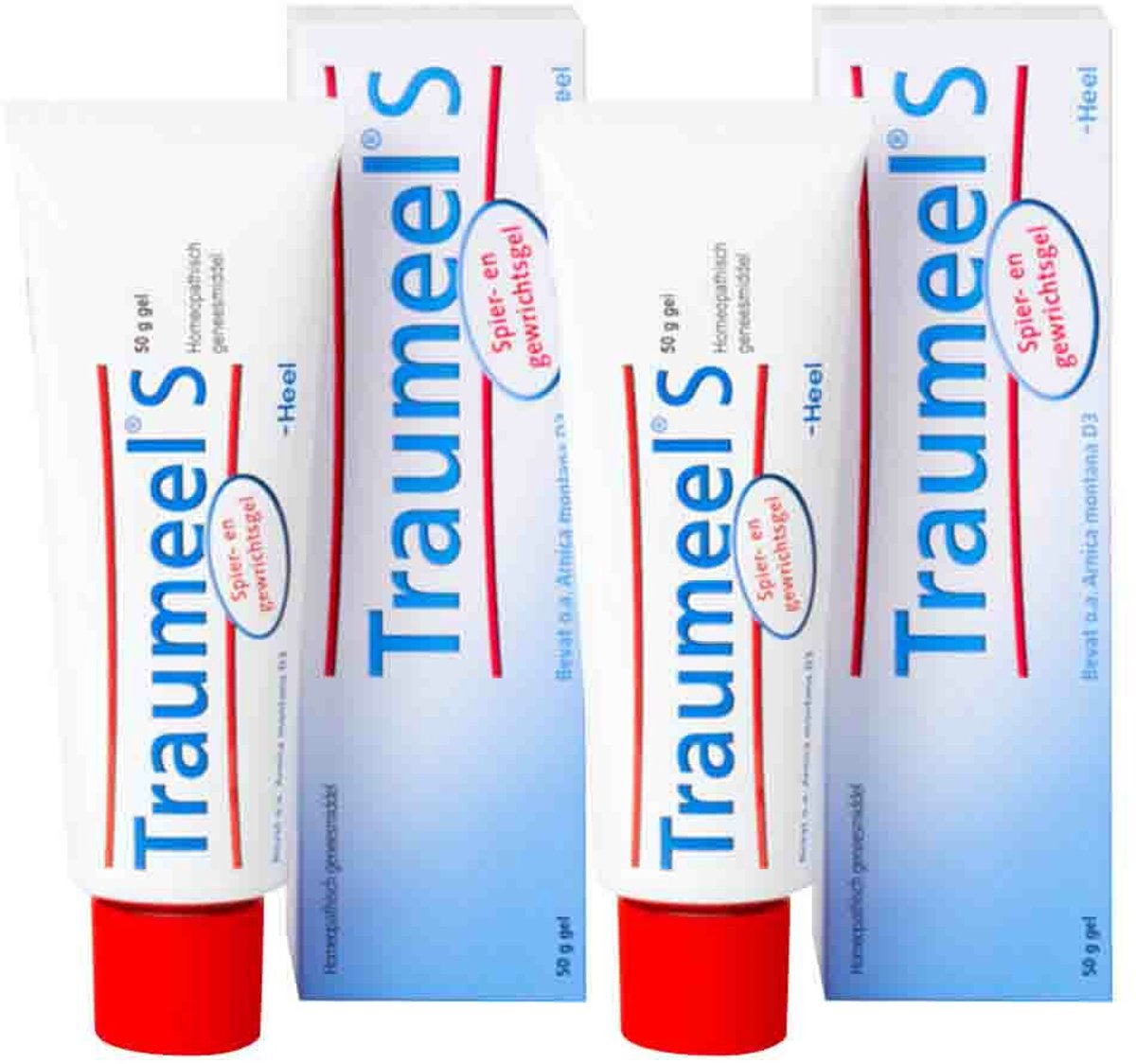 Heel Traumeel S Spier en Gewricht Gel - 2 x 50 gr - Voordeelverpakking