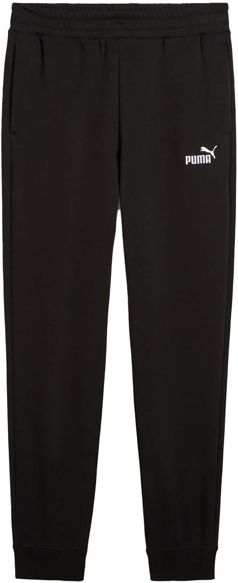 Puma Ess Pants No. 1 Logo Slim Sweatpants Fl Cl Sportswear Volwassen Zwart