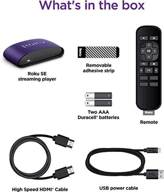 HD Streaming Media Speler met High Speed HDMI Kabel en Eenvoudige afstandsbediening — afbeelding 2