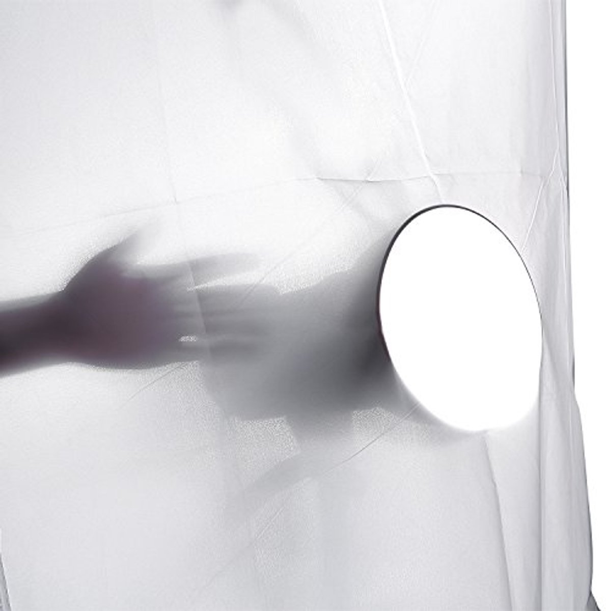 Diffusiestof voor softbox en lichttent, 3,6 x 1,5 meter, naadloos, wit