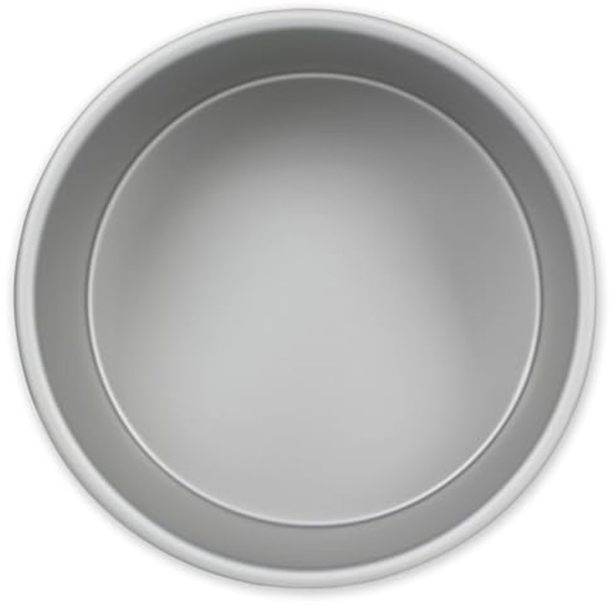 Ronde bakvorm van geanodiseerd aluminium 10 x 10 x 10 cm voor perfecte taarten