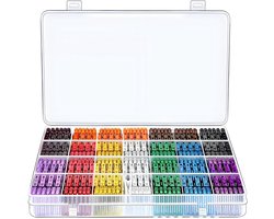 JeiibrZui Autozekeringen - Autozekeringensets - Universele Compatibiliteit Met 11 Stroomsterktes 2A–40A - 300 - Voor Auto Suv Camper Boot