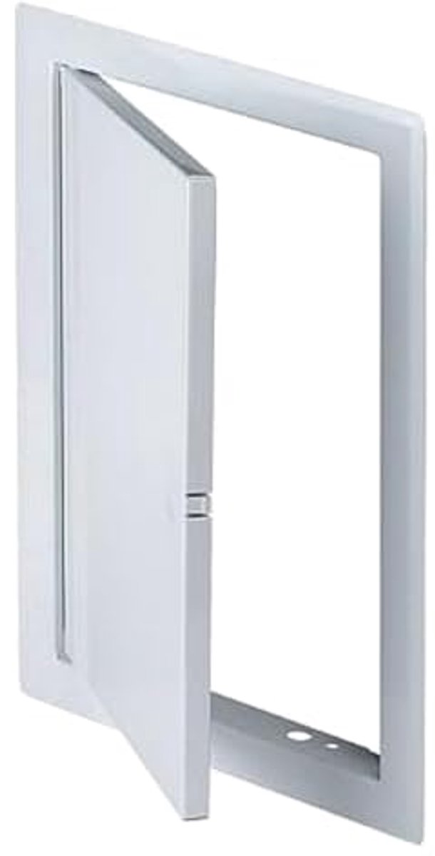 Inspectiedeur Plaatstaal 250x300 mm - Wit