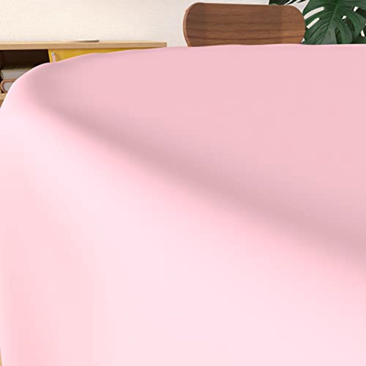 Anti-tâches Polyester Aas voor de Keuken 180 x 180 cm - Roze