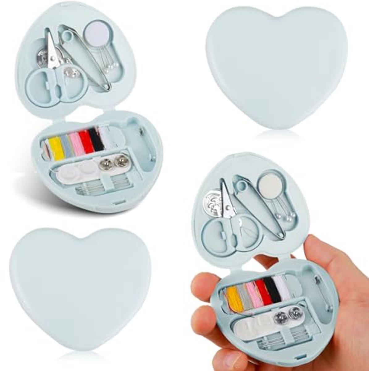 Mini Reis Naaiset - Draagbaar Naai-Accessoire voor Noodreparaties