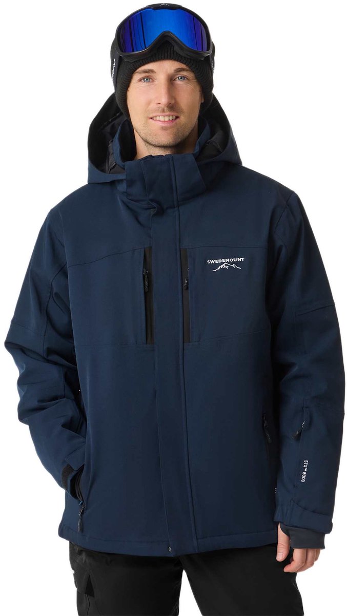 Swedemount St. Anton Jas – Skijas voor heren – 2XL Marineblauw