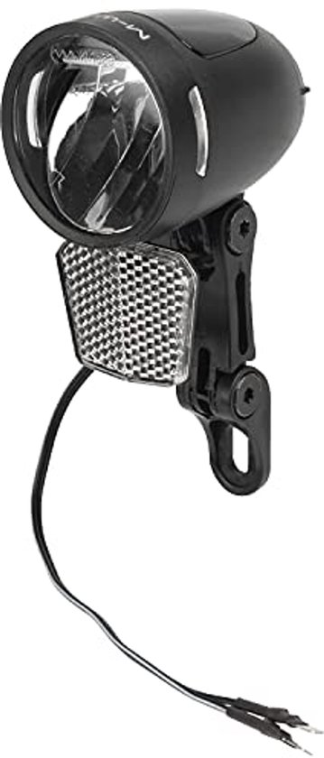 MSC Bikes Light WH koplamp voor fiets, zwart, 15 lumen