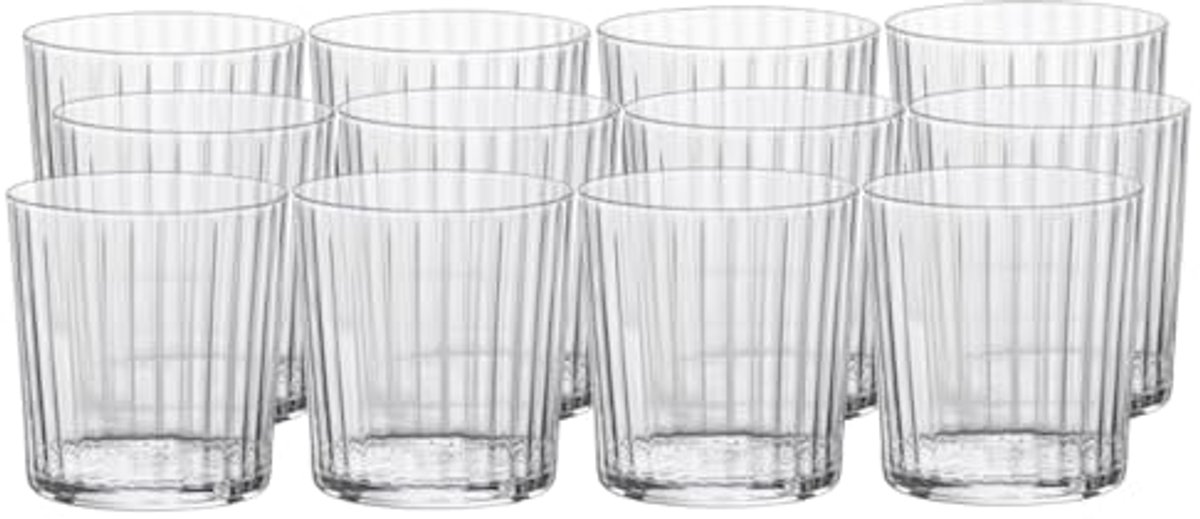 Set van 12 Negroni-glazen - Vaatwasmachinebestendig Cocktaildrinkgerei - Perfect voor Stijlvolle Drankjes