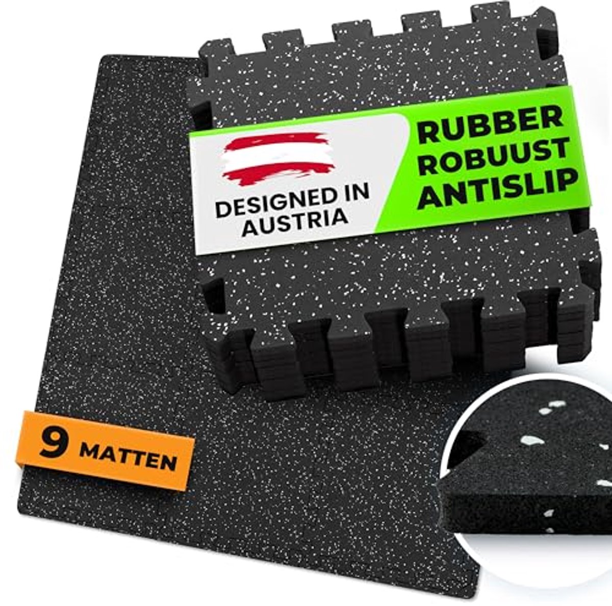 Zachte EVA Foam Tegels Set - Beschermende Vloermatten voor Fitness en Sport
