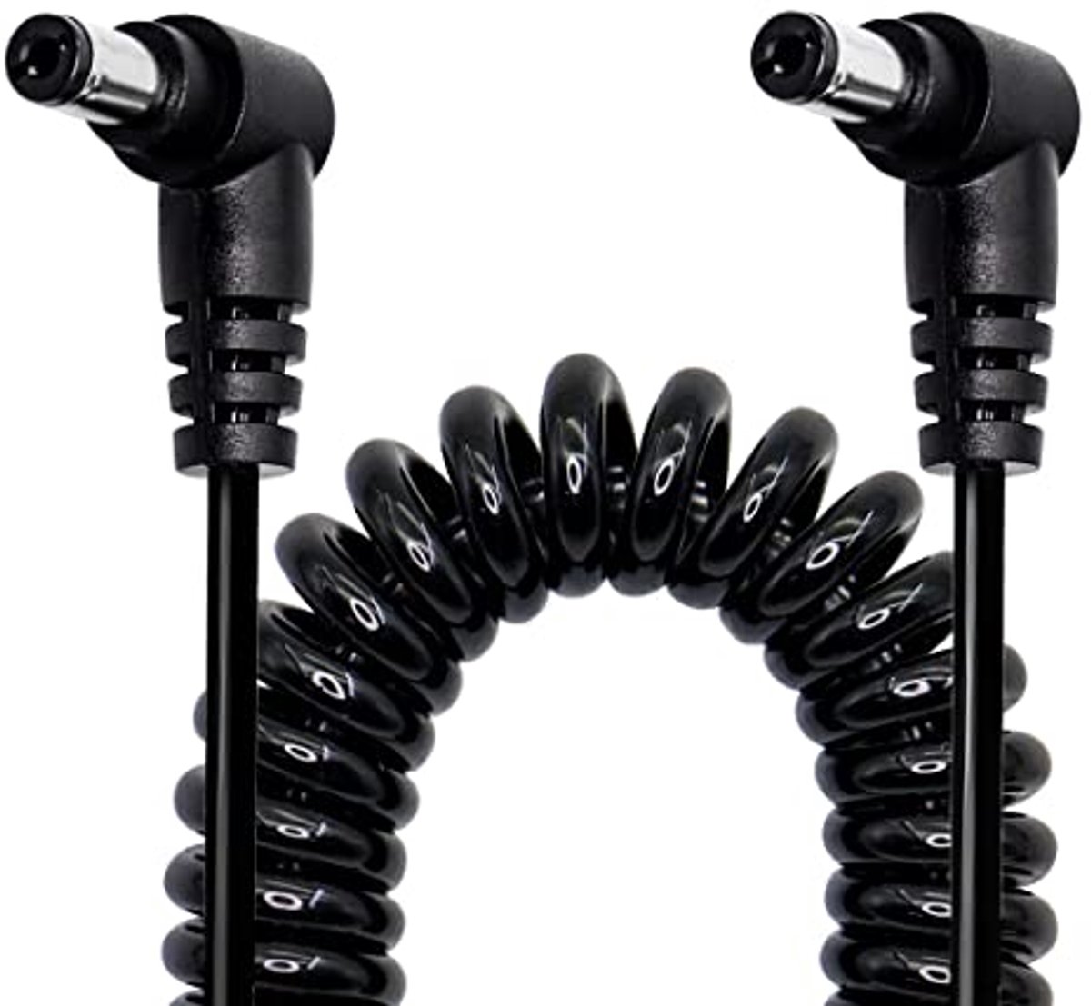 DC verlengkabel 5,5 x 2,1 mm voor 12V CCTV en IP camera's - 10-80 cm