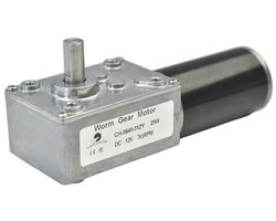 Worm Gear Motor 12V 30RPM voor DIY Robot en Roterende Tafel