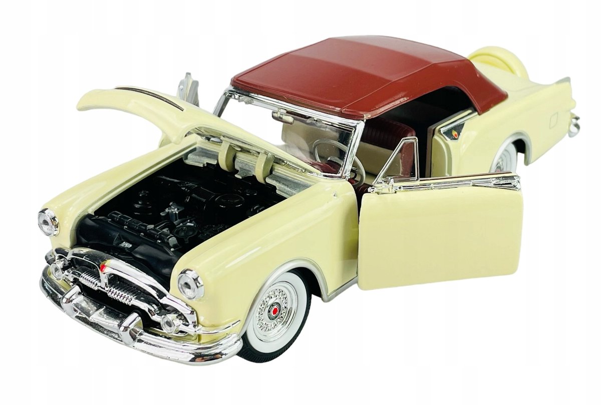 Welly 1953 Packard Caribbean 1:24 metalen modelauto - beige
