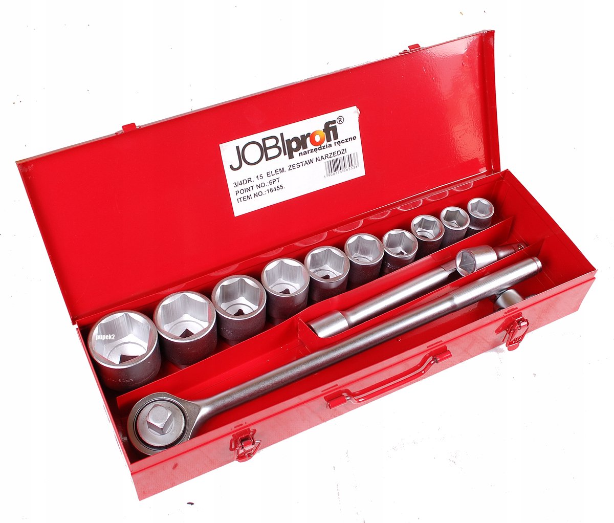 Jobi Dosplag doppenset 3/4" 14 Delig 22-50 mm