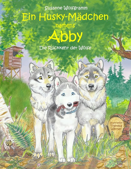 Ein Husky-Mädchen namens Abby - cover