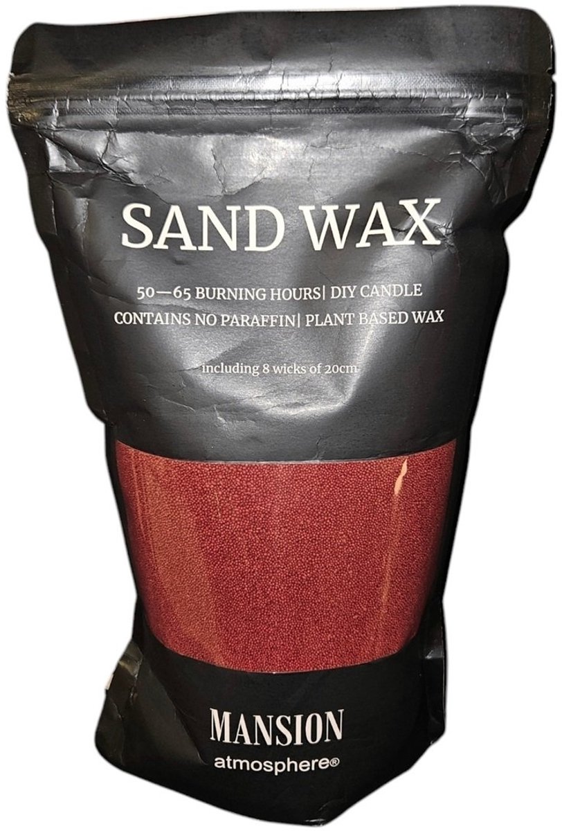 Sand Wax donkerrood