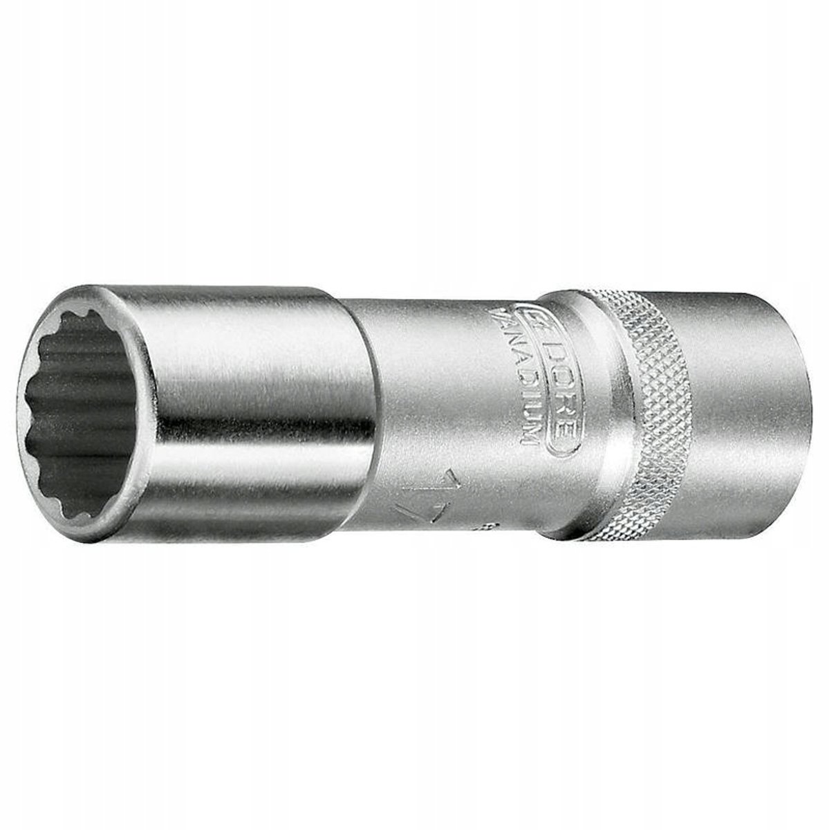 Gedore 1/2" lange dop, 13/16" UD, chroom-vanadium staal