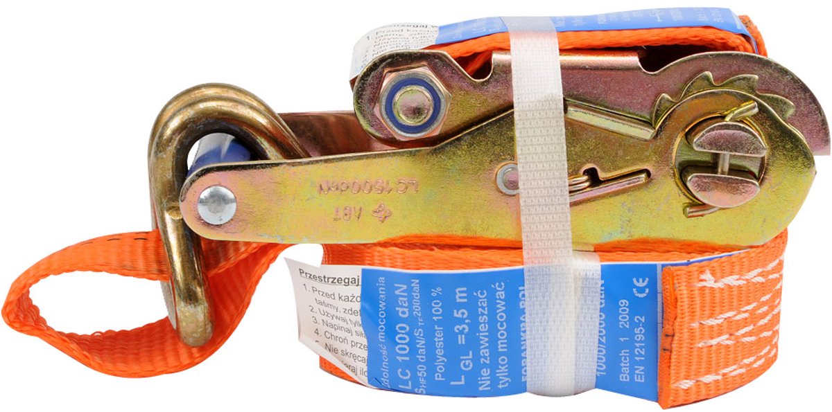 YATO Spanbandbagage 1000 daN 4m 2-delig