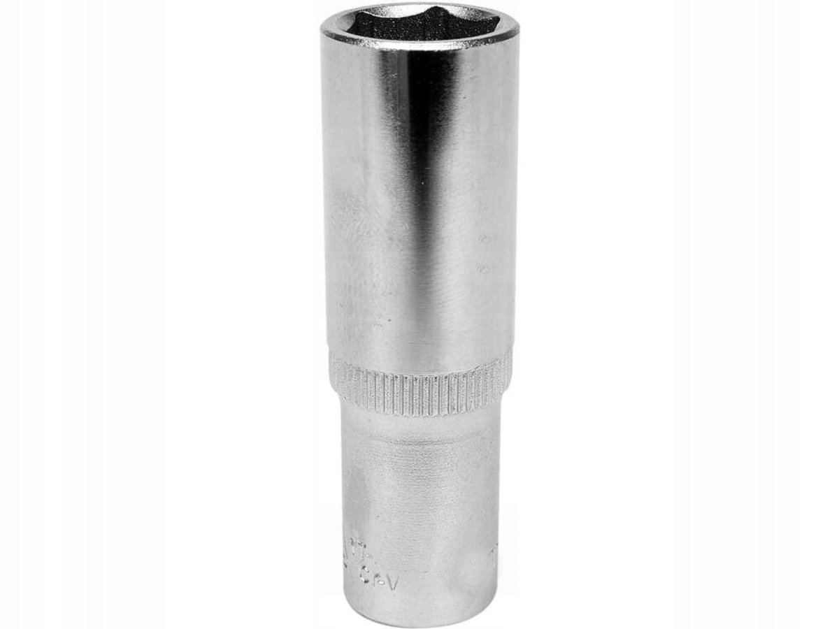 Yato 10 mm 3/8" lange 6-punts dop, CrV-staal
