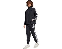 Adidas Adidas Sportswear 3-Stripes Woven Trainingspak - Heren - Zwart