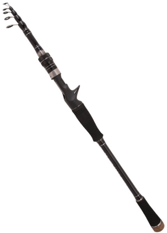 Telescopische Luxe Vishengel van Improducts - 270 cm / 2.70m Carbon - Superlicht, Sterk & Geschikt voor Karper én Zeevis van Improducts — afbeelding 5