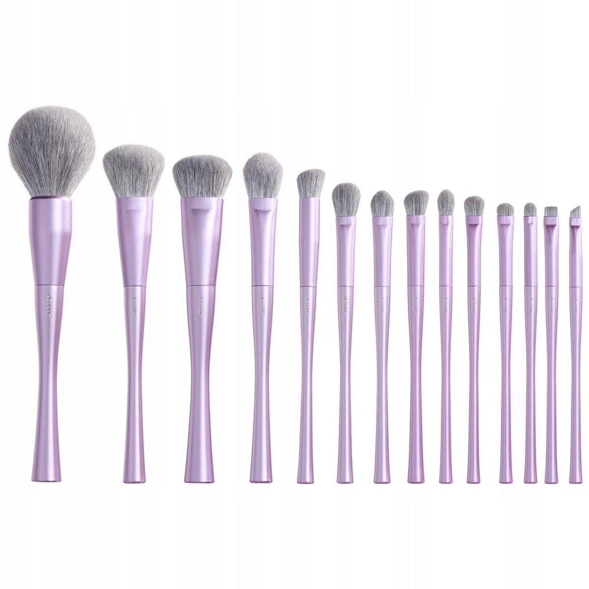 JESSUP Luxe Paarse Make-up Kwastenset T512 - 14 Stuks