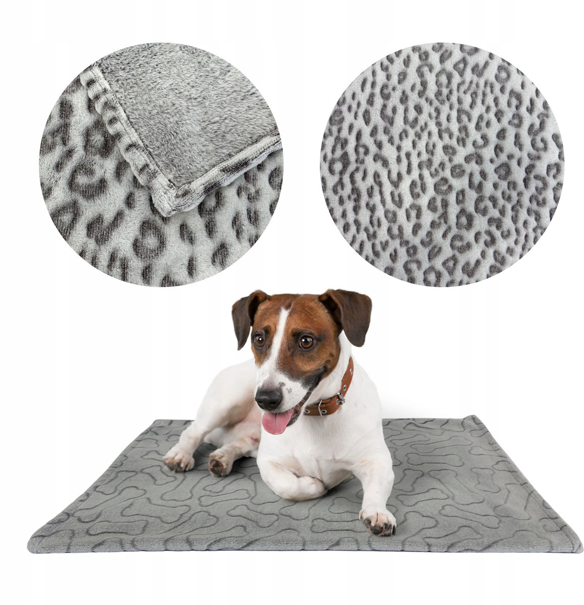 Zachte Pluche Hondenkennel Kattenkleed S 75x50cm - Warm & Comfortabel