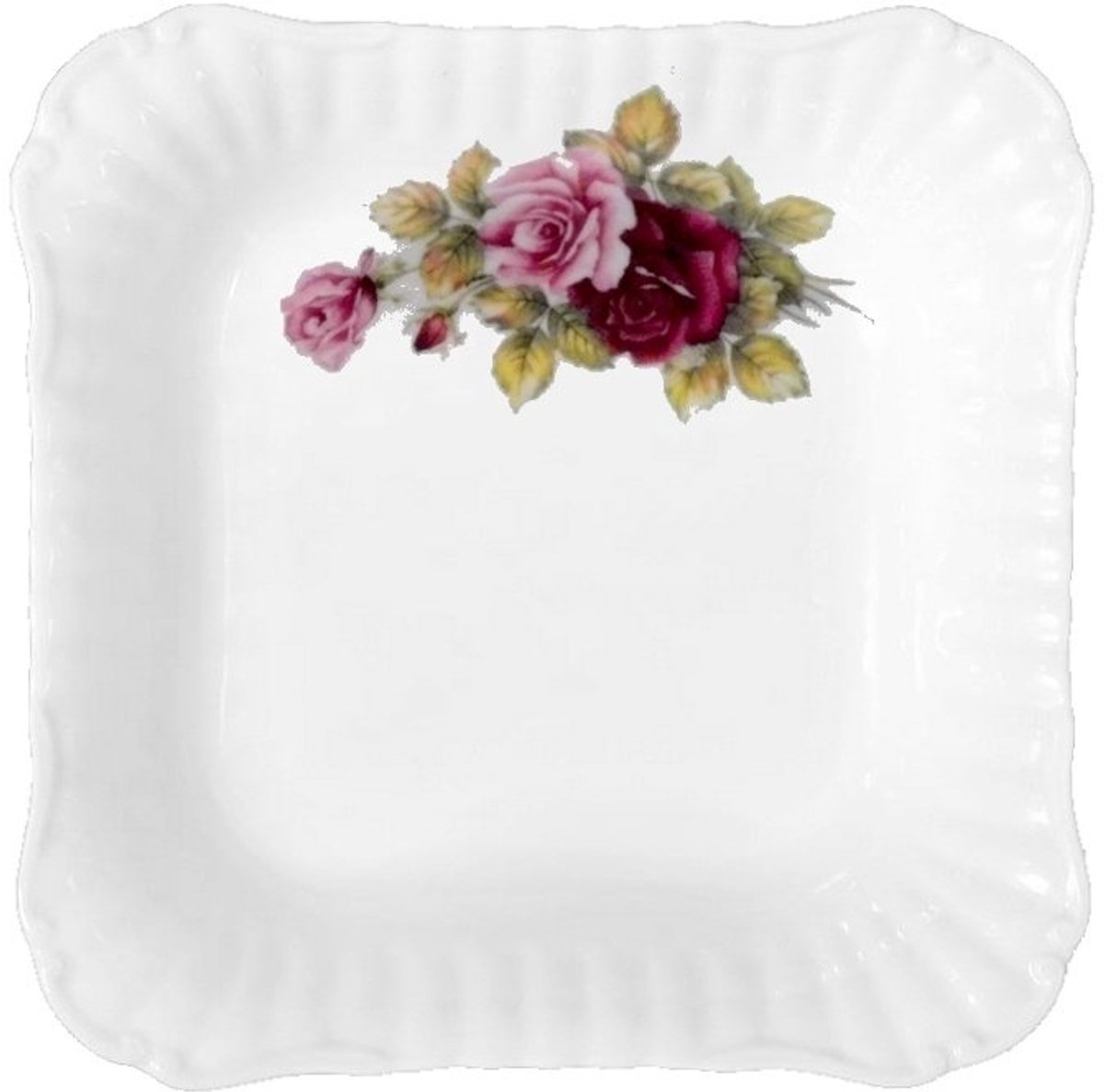 Chodzież Iwona Saladekom 21cm Kwadraat Porselein Decoratie 900