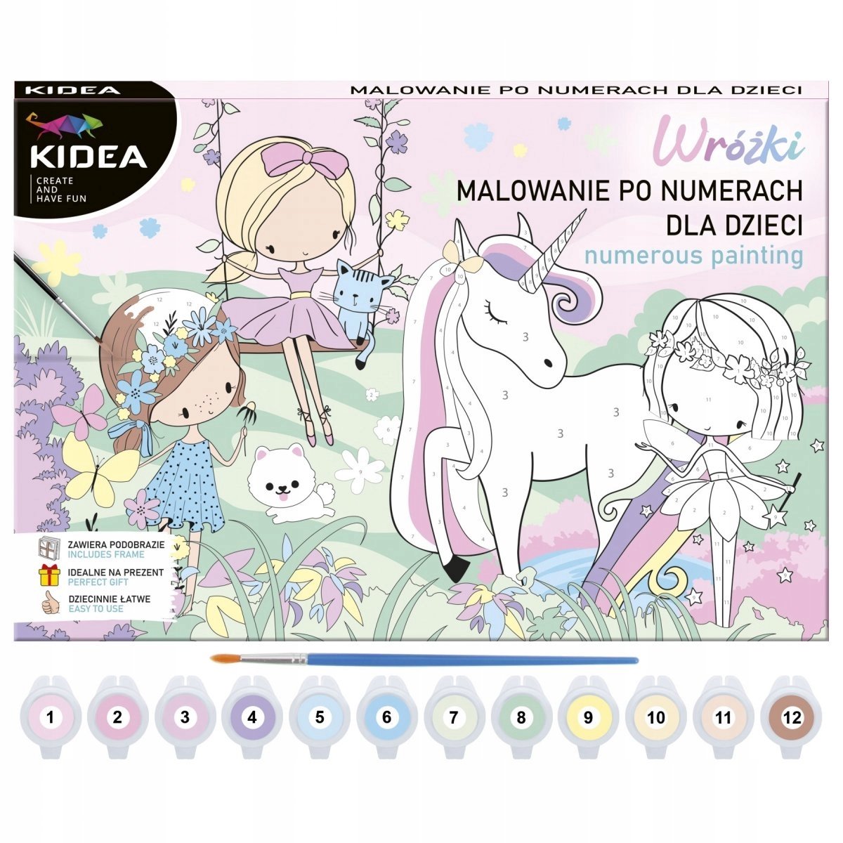 Schilderen op Nummer: Feeën - Creatieve Set voor Kinderen