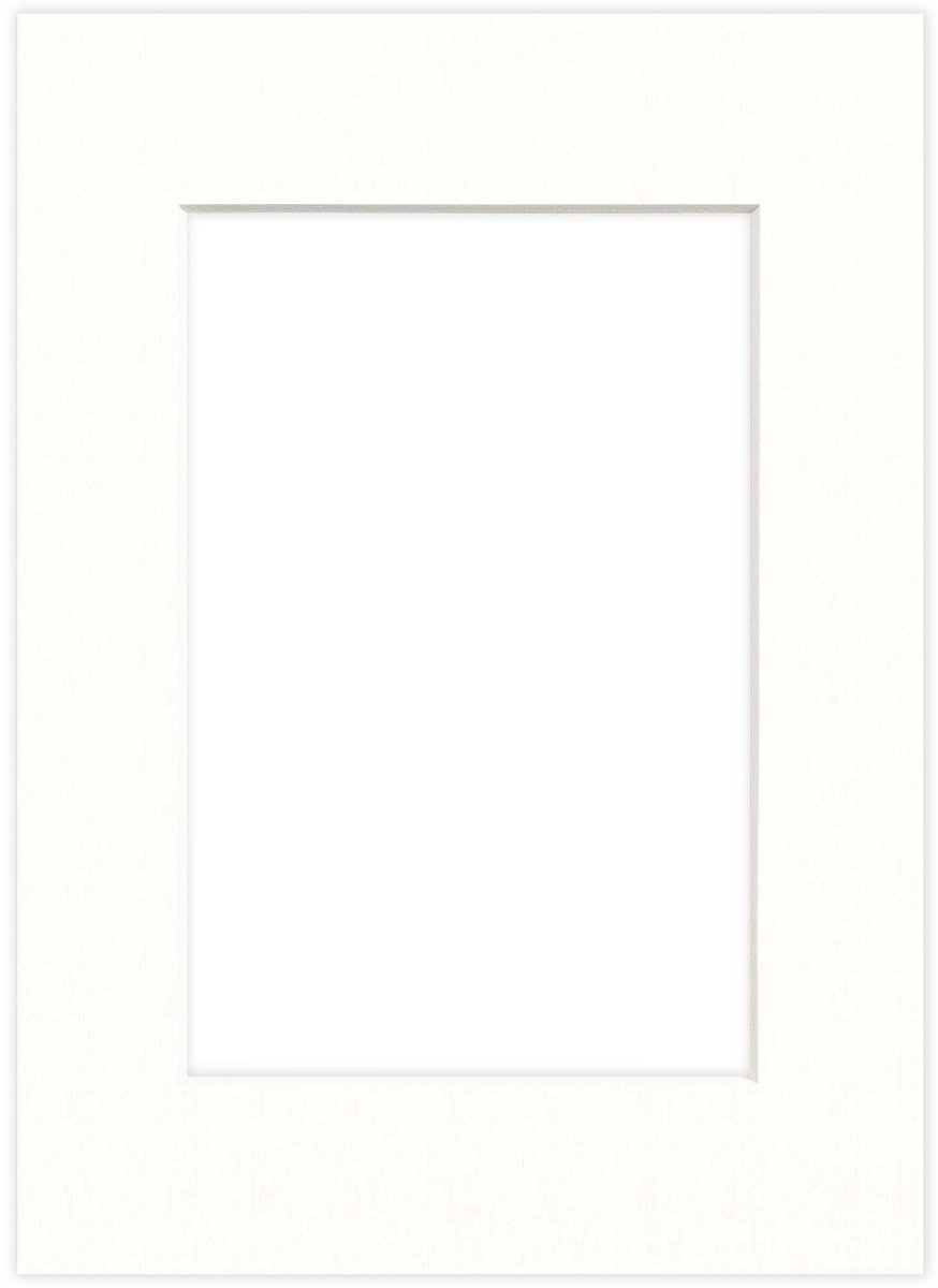 Luca Passepartout 15x21 cm (voor 10x15 cm foto) Wit