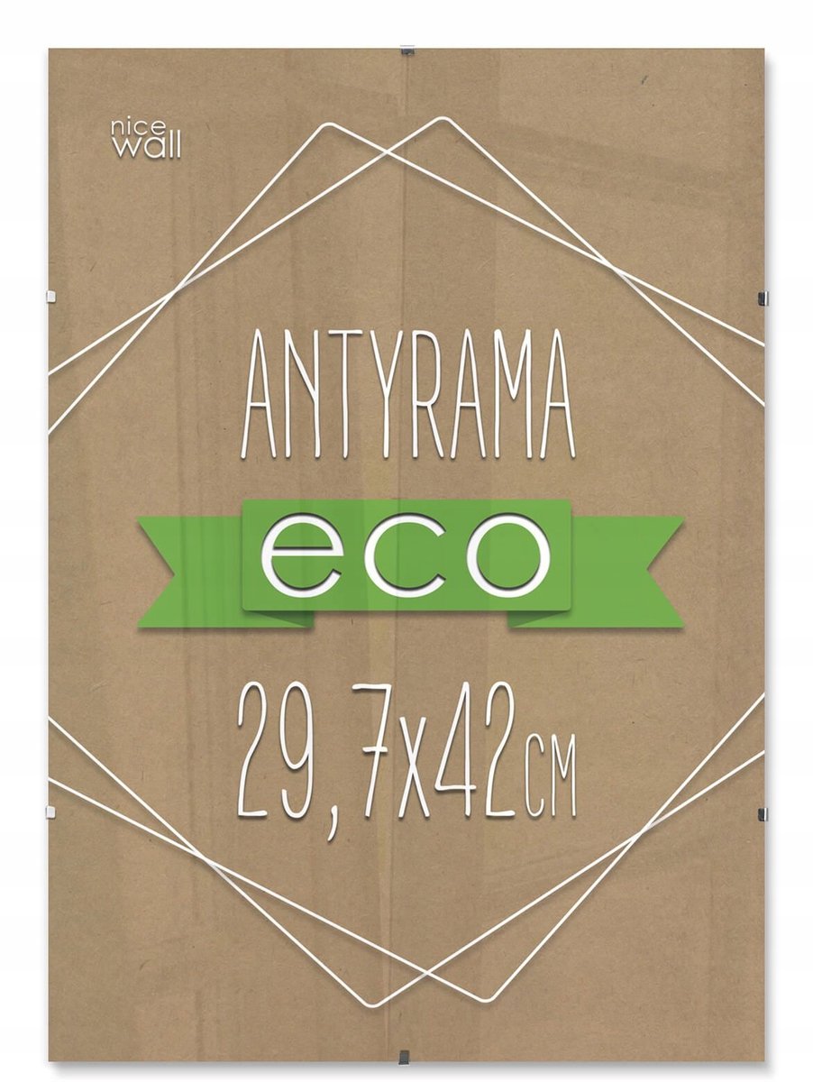 Antyreklaam A3 42x29,7 cm - Zelfmontage, Lichtgewicht