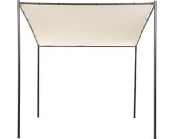 VIMINO - Tuinpaviljoen - Beige - Staal