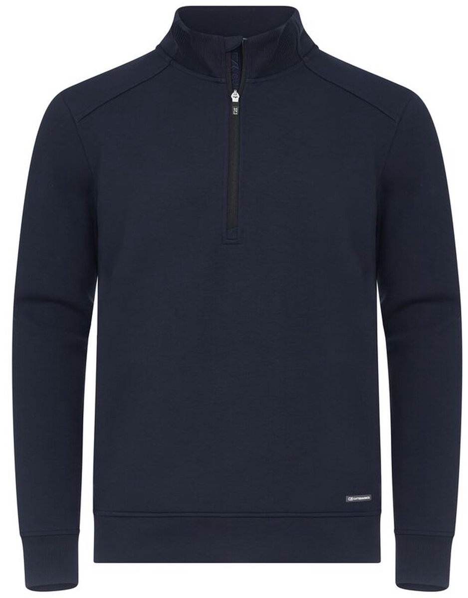 Cutter & Buck Pemberton Half Zip Heren 358434 - Dark Navy - S