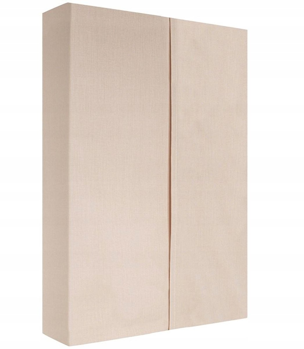 Beige Katoenen Hoeslaken 220x210 cm - Traditioneel, Zonder Elastiek