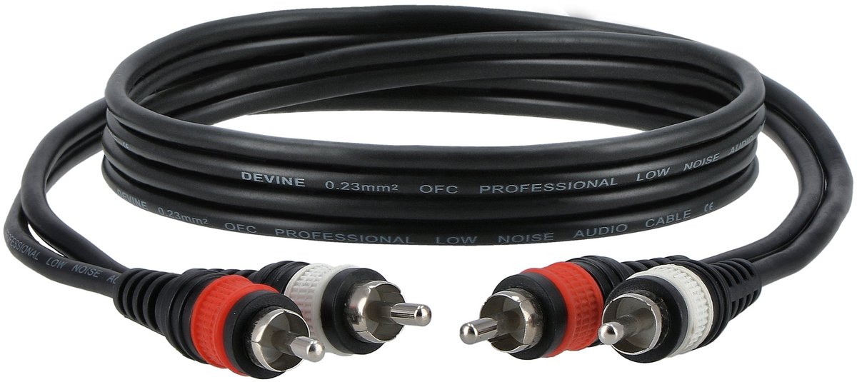 Devine VB5010 2x RCA male - 2x RCA male 1.00 m