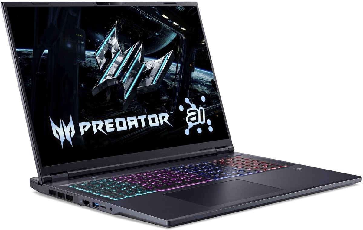 Predator Helios Neo 18 AI PHN18-72-93GA - Gaming Laptop - 18 inch 165Hz - Core Ultra 9 - 32GB - 512GB SSD - RTX 5060 — afbeelding 6