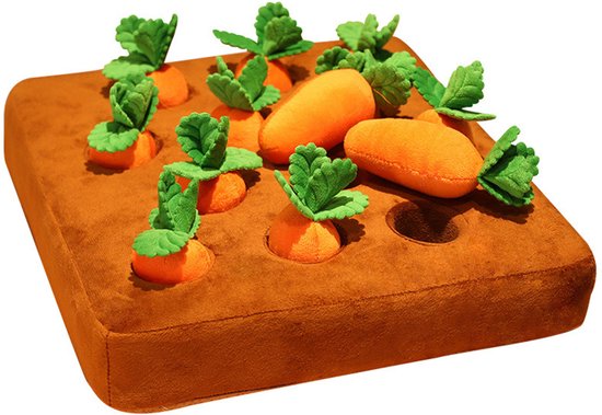 Snuffelmat 28x20cm - Met een GRATIS wortel -Snuffelmat - Snuffelmatten Snuffelmat 28x20cm - Met een GRATIS wortel -Snuffelmat - Snuffelmatten