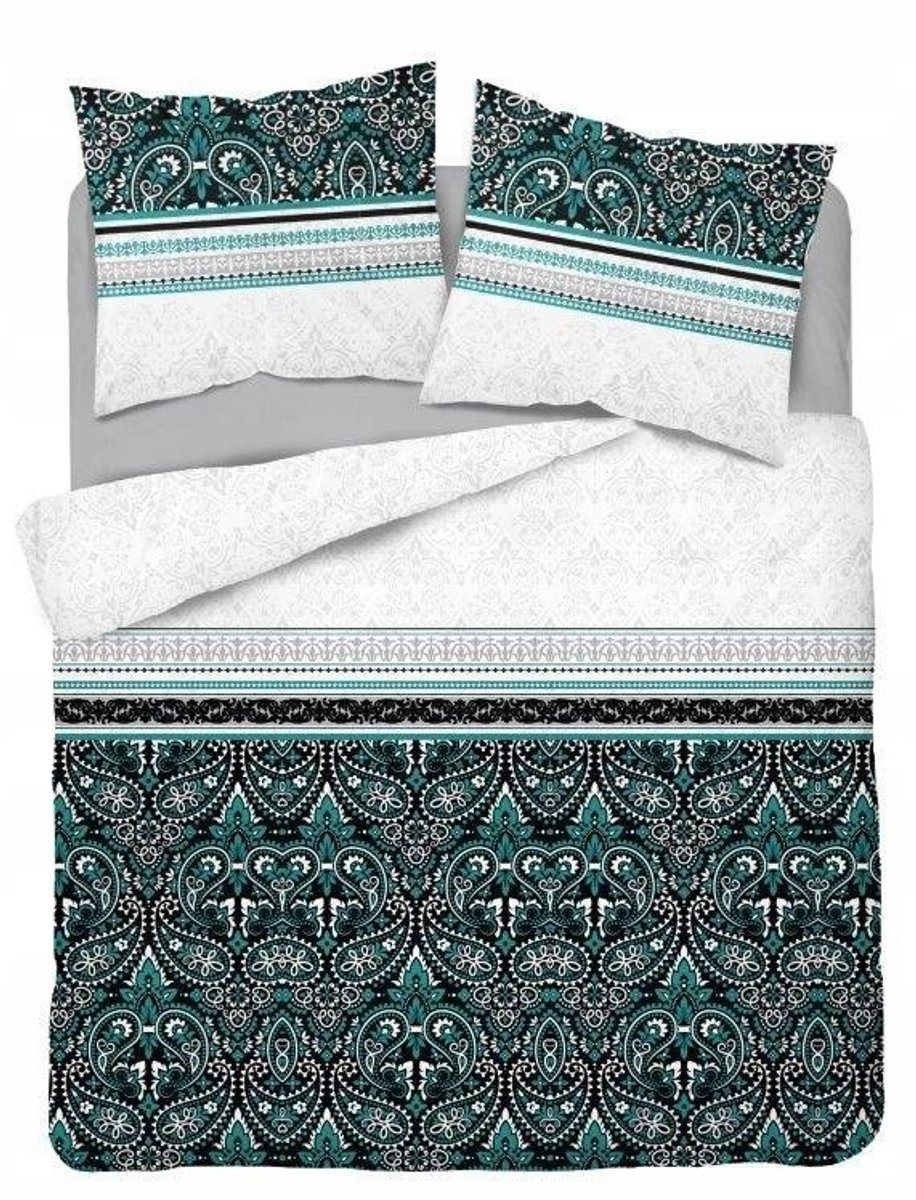 Satijnen Dekbedovertrek 140x200 cm - Elegante Turkse Kleur