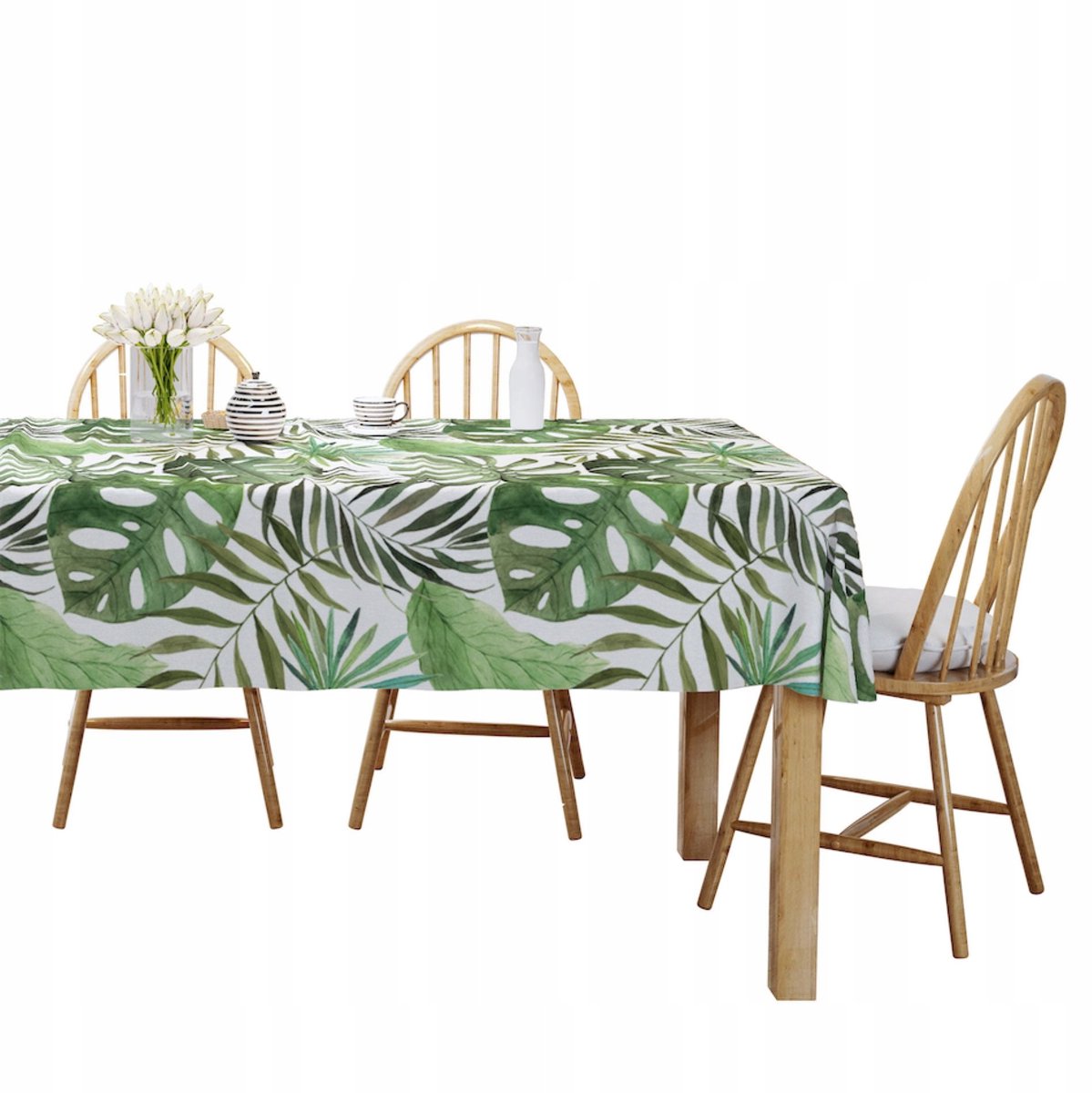 Tafelkleed Monstera 140x320 cm - Stijlvolle Decoratie voor uw Tafel