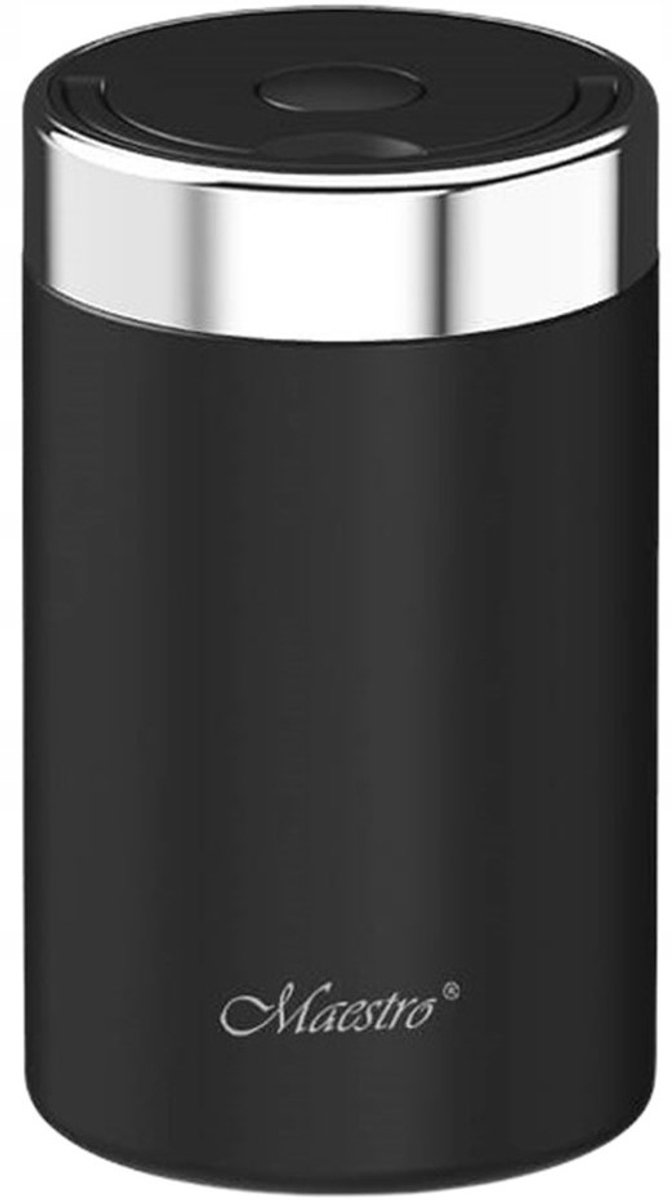 Maestro Thermos Maaltijd 750 ml - Zwart, RVS
