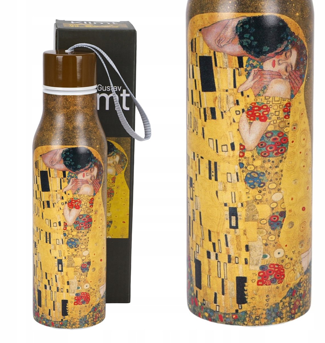 Klimt The Kiss Thermos Fles 500ml - RVS, Dubbelwandig