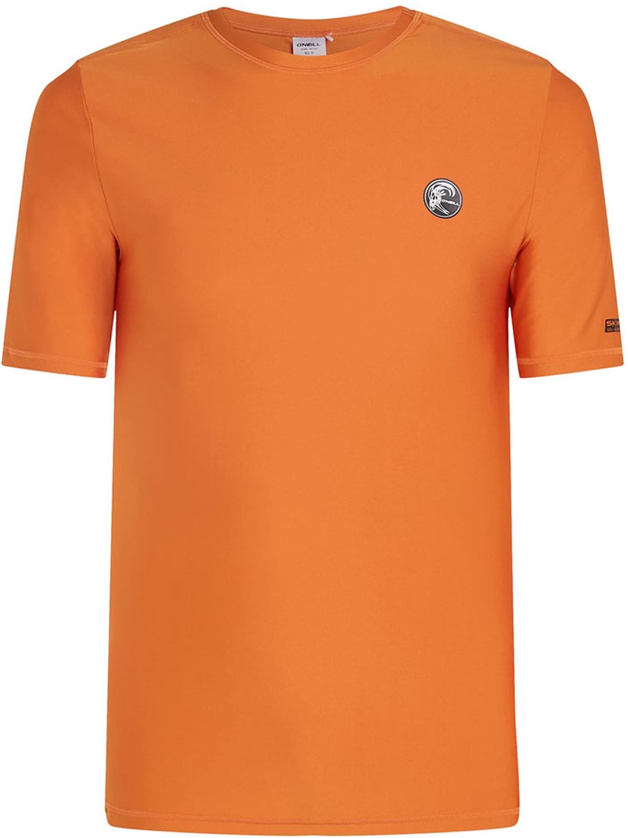O´neill O´riginals Skins Korte Mouw Rash Guard Man Cinnamon Stick