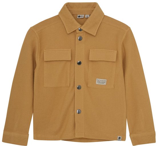 DAILY7 Shirtjacket Structure Vestes Garçons - Veste d'hiver - Camel - Taille 92